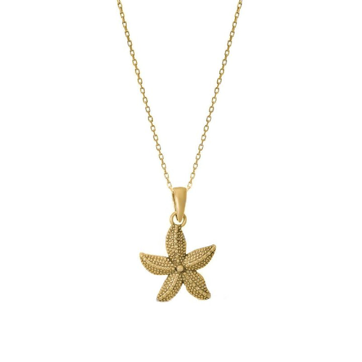 Gold-plated Starfish Necklace