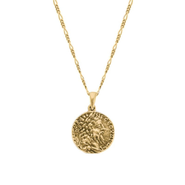 Gold-plated Coin Necklace