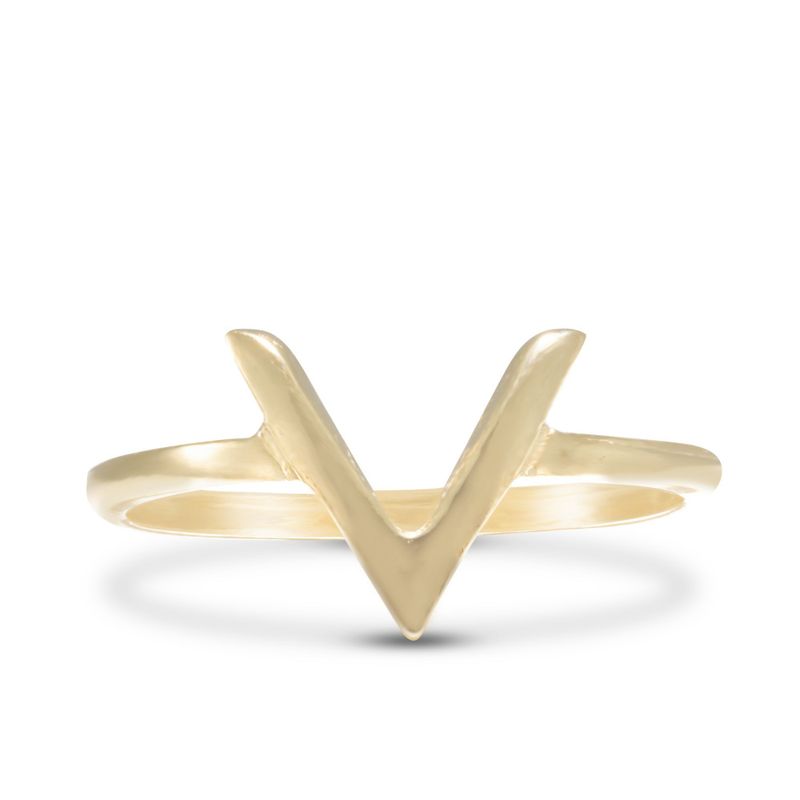 Geometric Ring V Shape (folder r103)