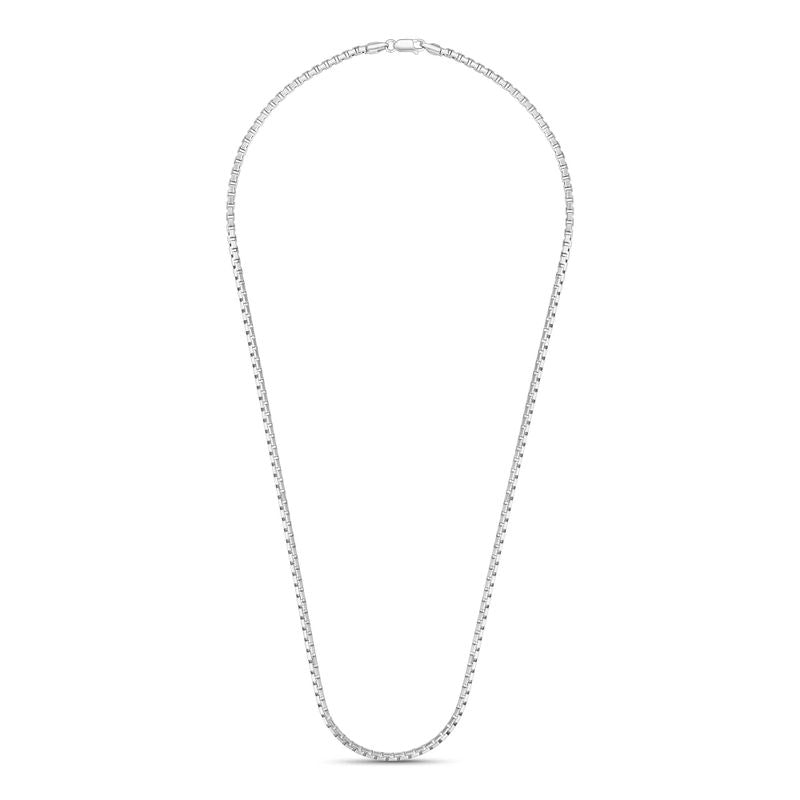 925 Sterling Silver Box Chain Necklace