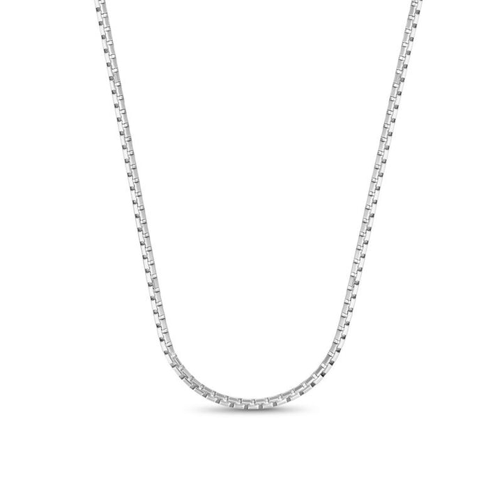 925 Sterling Silver Box Chain Necklace